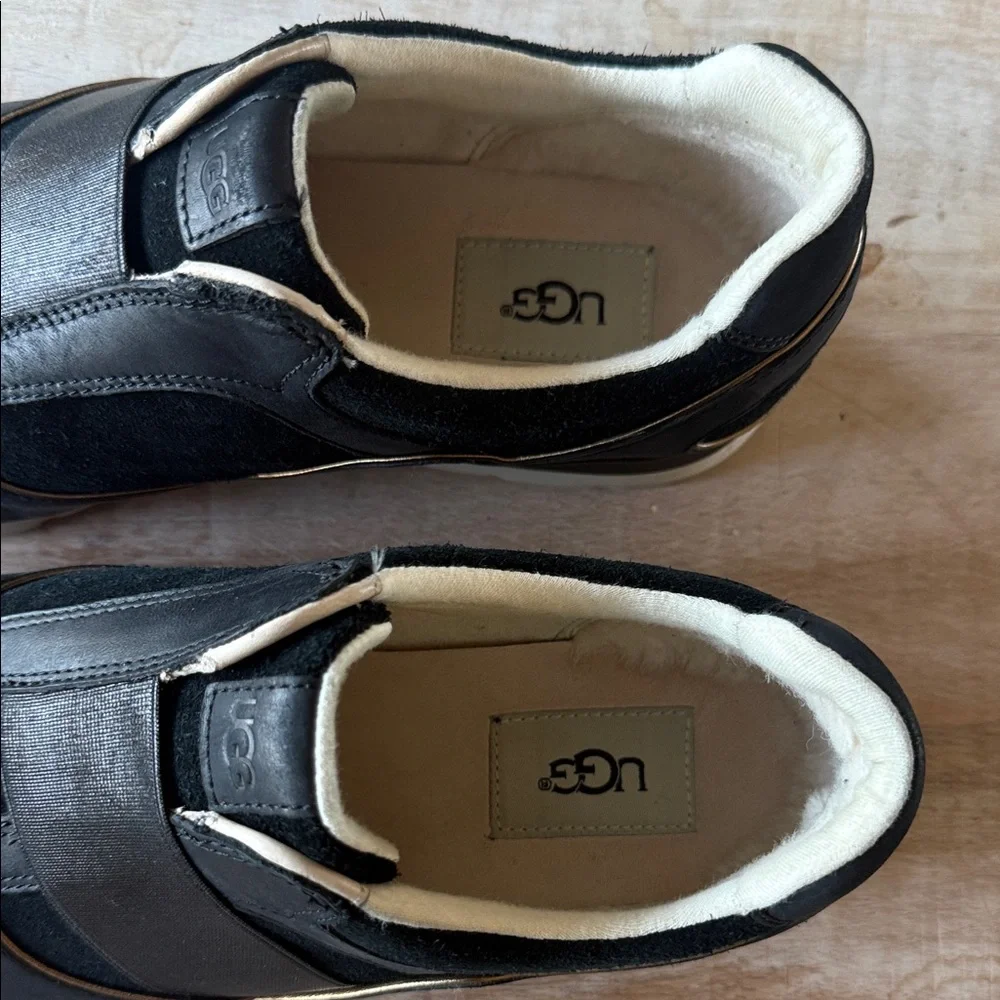 UGG‎ Black and Cream Women's Sneakers
